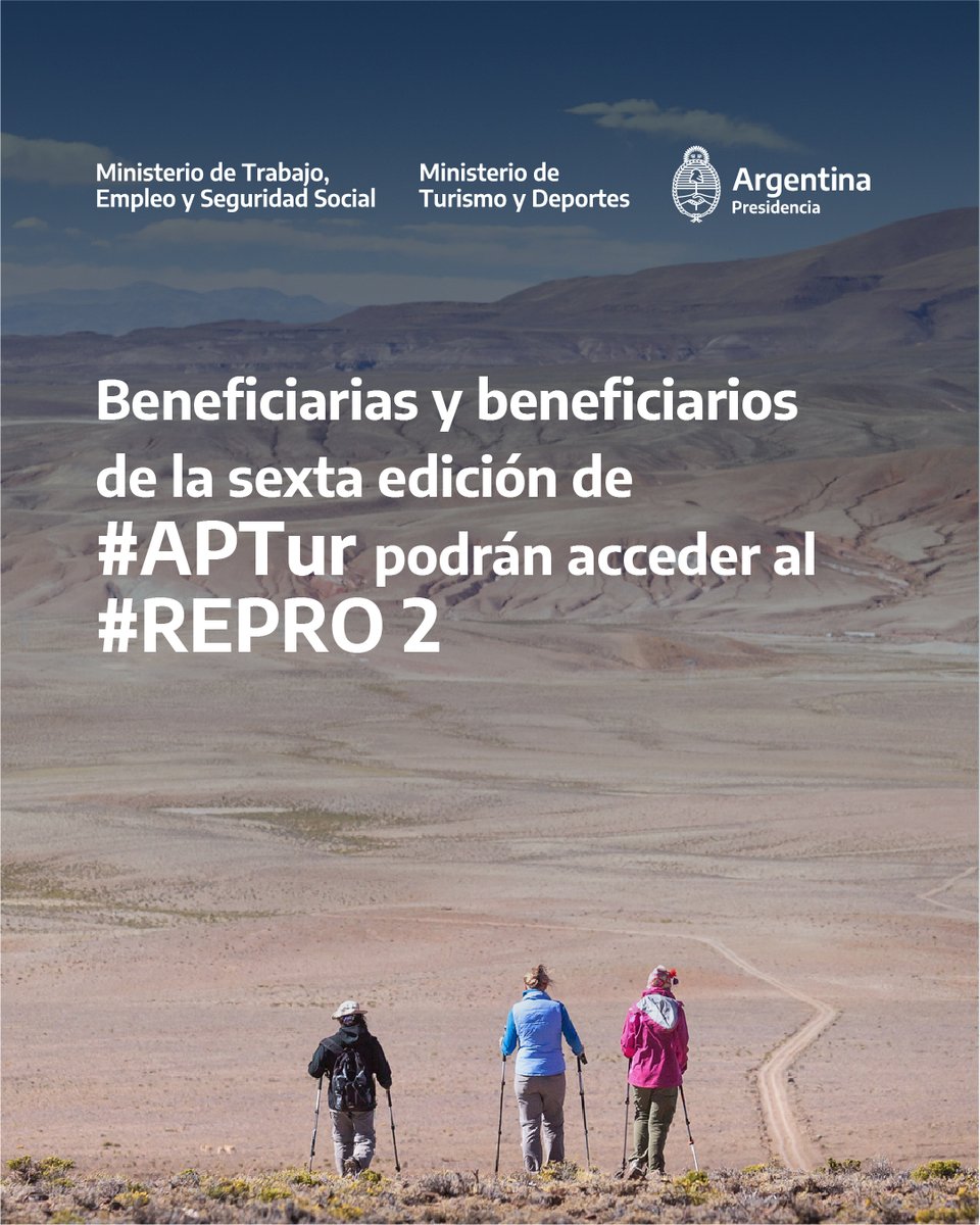 Ministerio de Turismo y Deportes tweet media