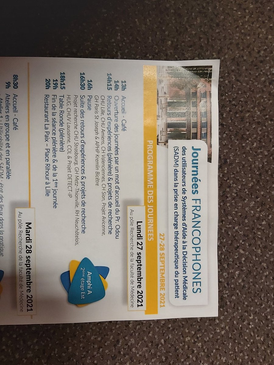CollompR's tweet photo. Lancement 1ere Journées Francophones Utilisateurs #SADM #PECM #intelligenceartificielle Programme haut niveau concocté par les collègues lillois #PascalOdou @DecaudinB #ChloeRousseliere ! @SFPCOfficiel https://t.co/ycAF2aWve3