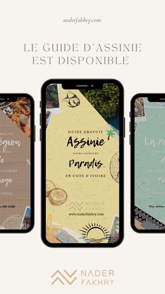 NaderFakhry_'s tweet photo. Une contribution de plus pour mon pays . 

🥳 Mon premier guide touristique GRATUIT est disponible. Il s’agit de la destination Assinie en Côte d’Ivoire 🇨🇮 . 

Content de pouvoir le rendre accessible sur mes réseaux et également chez les partenaires😍 https://t.co/HWkgvOp2yZ