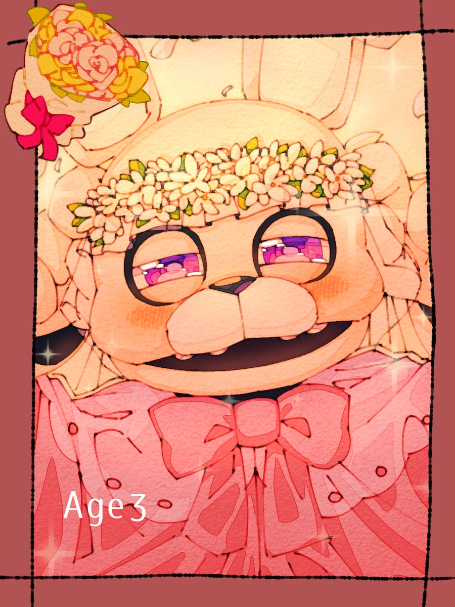 Chumi_FNaF's tweet photo. Day 4 -Age 3-
"晴れ姿"
#Raspberrys_sisters https://t.co/yLItF3iumb