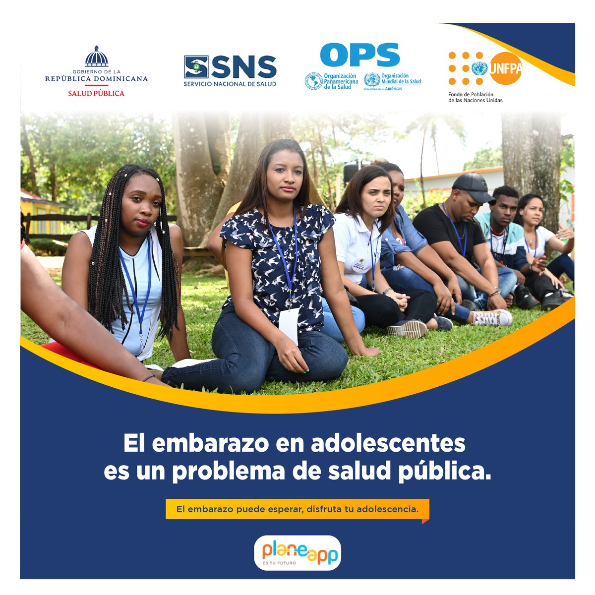 UNFPA_RD's tweet photo. Prevenir el embarazo en adolescentes es una responsabilidad multisectorial, pues es un problema de salud pública que afecta la salud física, emocional y el desarrollo social y económico en los países.
#DíaPrevenciónEmbarazoAdolescentes
#PLANEAPP
#ElEmbarazoPuedeEsperar
#UNFPARD https://t.co/hZd5RZF0fL