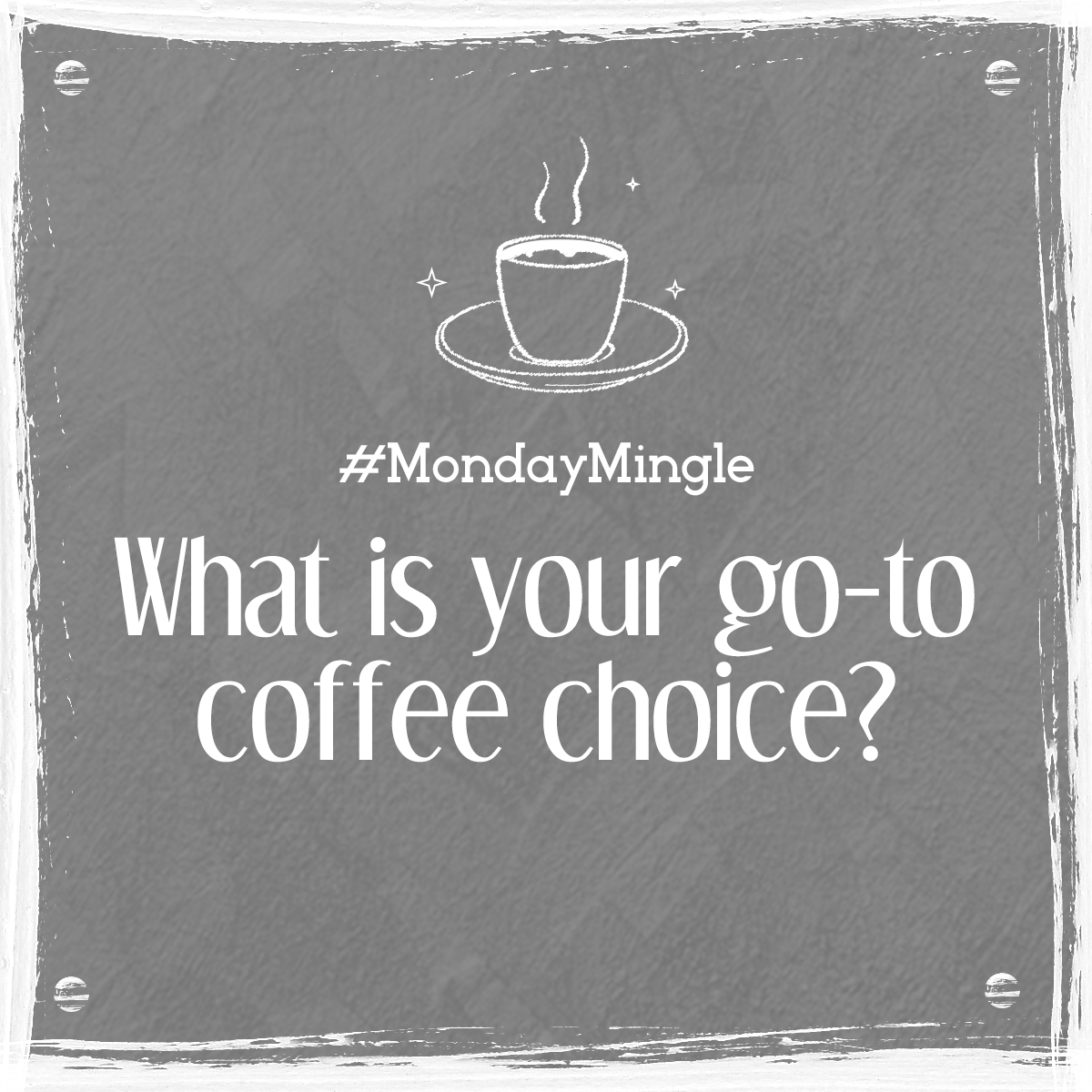 Yearbook wants to know your caffeine fix!