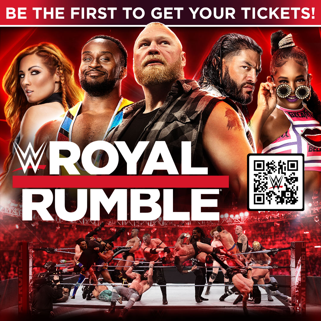 WWE Officially Announces Royal Rumble 2022 Pay-Per-View Event 1