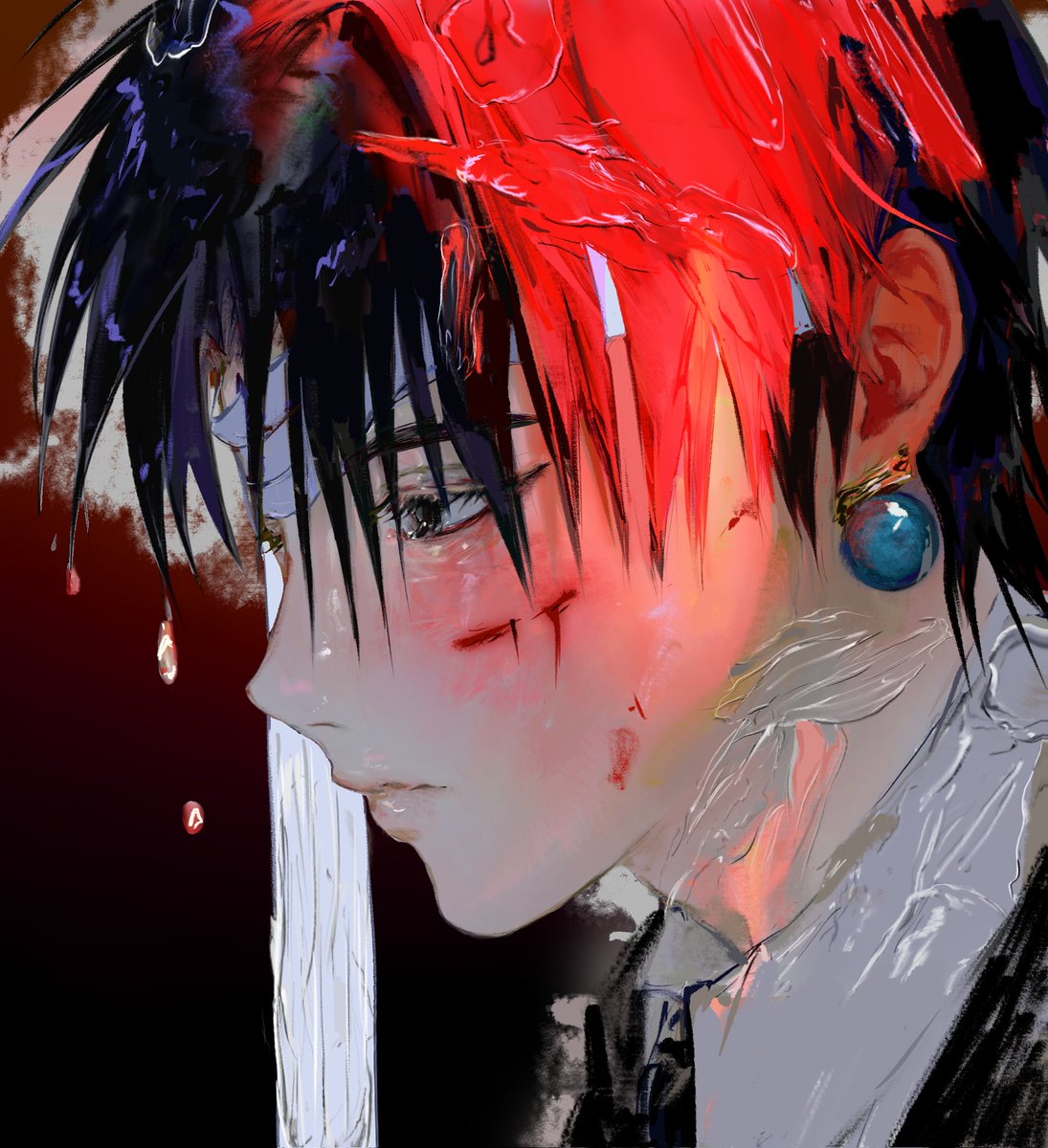 nonjo_Jaz's tweet photo. #HunterXHunter 
#hxh 
클로로 루실후르 https://t.co/7tzTngkCww