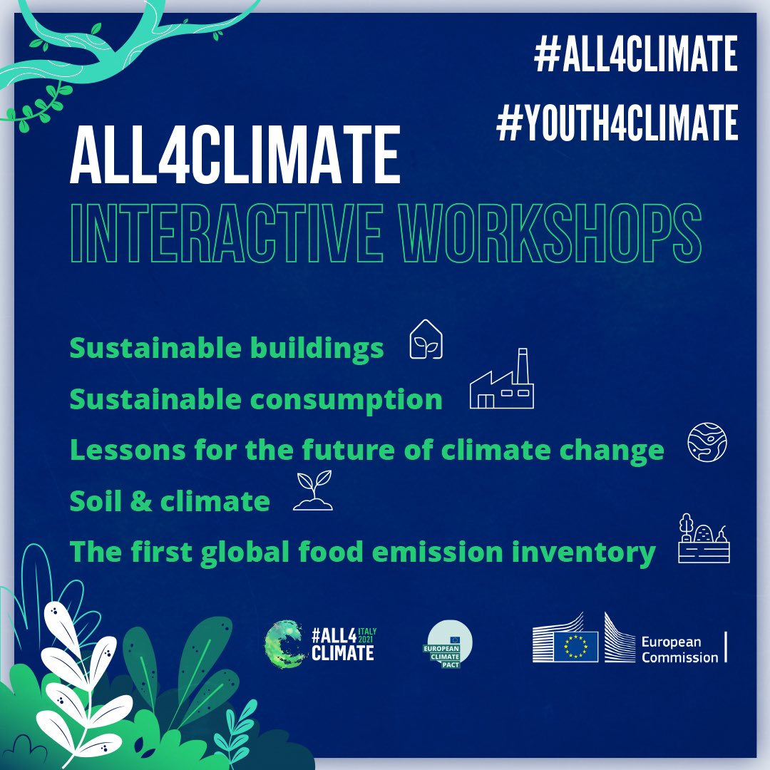 We’d like to bring to your attention a series of workshops with researchers from the EU's JRC, a series of free events happening this week!

We will be joining the Soil and Climate one this Weds at 8 AM UK and discuss fungi 🍄

<a href="/EUClimateAction/">EU Climate Action</a> <a href="/EU_ScienceHub/">EU_ScienceHub</a> <a href="/Connect4Climate/">Connect4Climate</a>