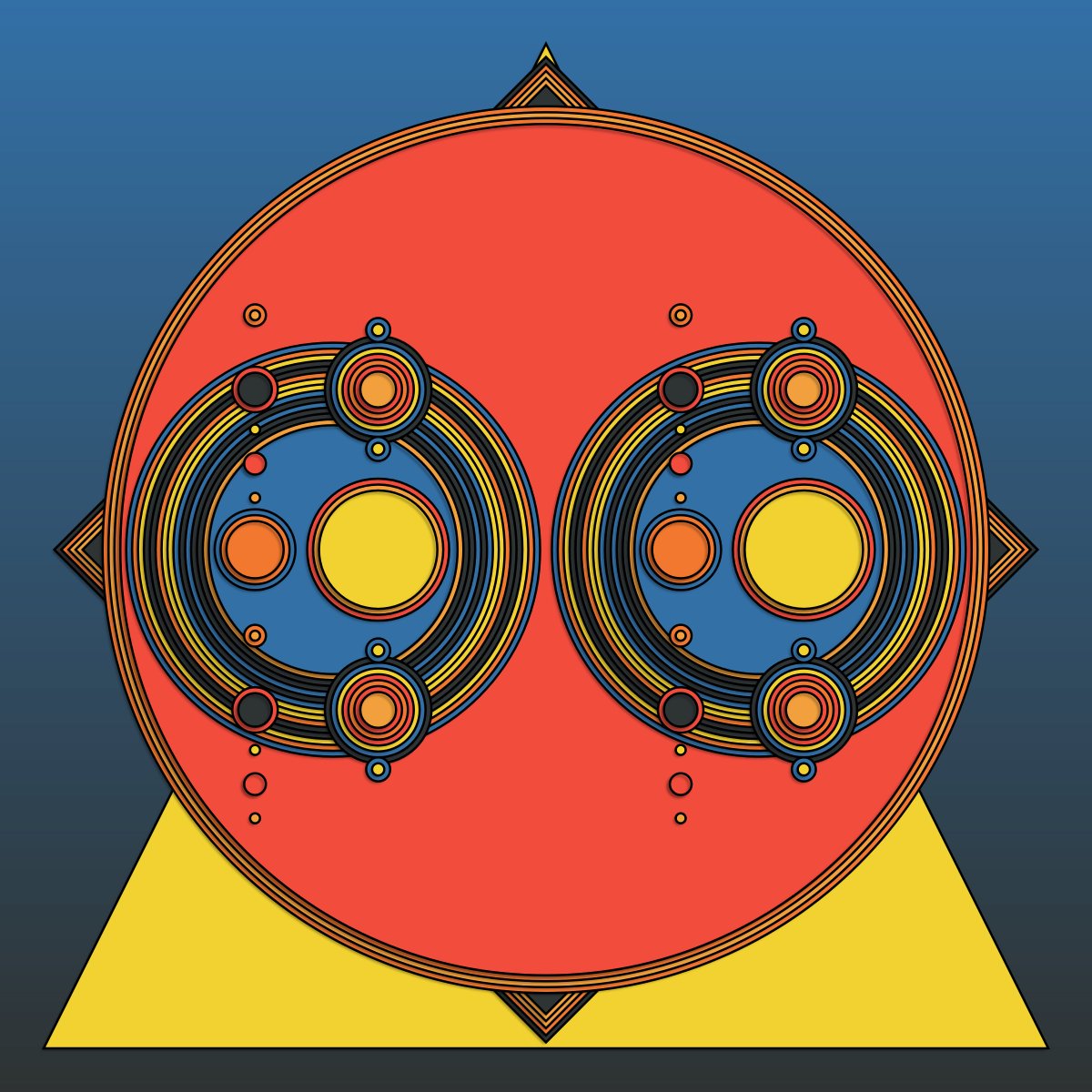 artblocks_io's tweet photo. 🍵GM ☕️

Start your Monday off right with @robdixon's second Playground drop on Art Blocks.

Eccentrics 2: Orbits - #199 👀 https://t.co/N7CWp02rIw