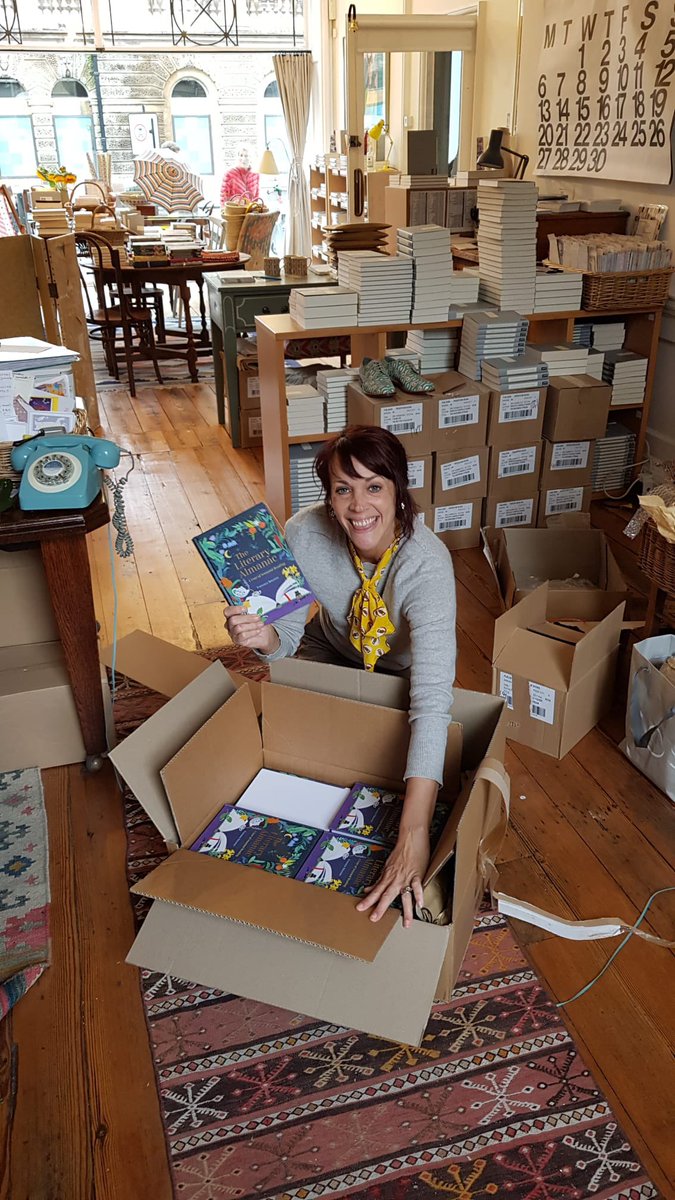 francescabeauma's tweet photo. The first copies of my new book have arrived - at last! Hurrah and hurrah and hurrah. THE LITERARY ALMANAC: A YEAR OF SEASONAL READING will be available in bookshops from this Thursday, September 30th. Go, go, go! https://t.co/vQZNOhVv4S