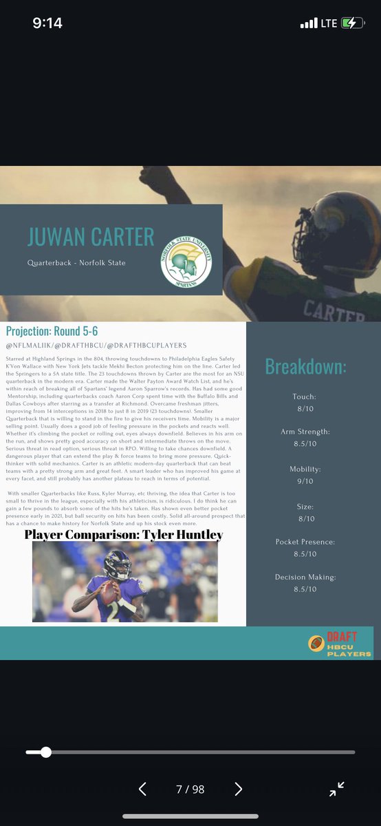 #DraftHBCUPlayers tweet media