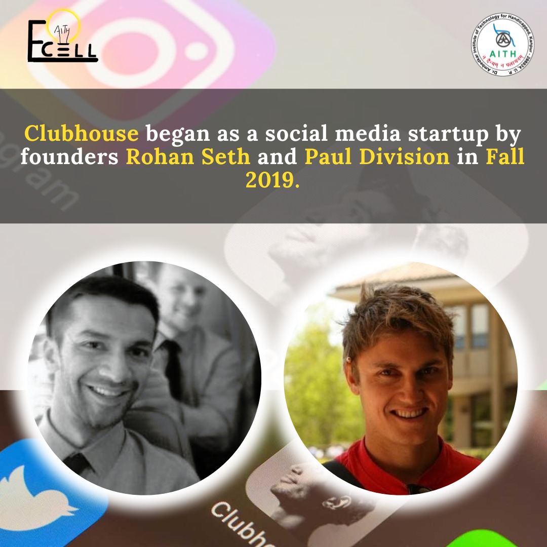 isc_aith's tweet photo. Wondering why you're hearing a lot about Clubhouse lately?
Keeping it's importance in view we bring before you our researched case study in the same.
#ecellaith #sacaith
#clubhouse #startup
#enetrpreneurship 
#businessnow #goals 
#startupindia https://t.co/wj5TrBgkLj