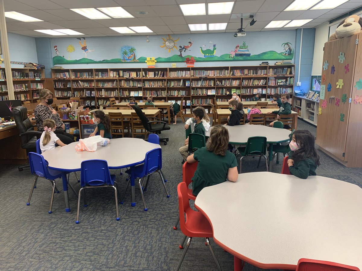 mrsrouseroom21's tweet photo. Our first trip to the library this year 📚              #gpp                                 #booksareourfriends https://t.co/y8CQjX7KC6