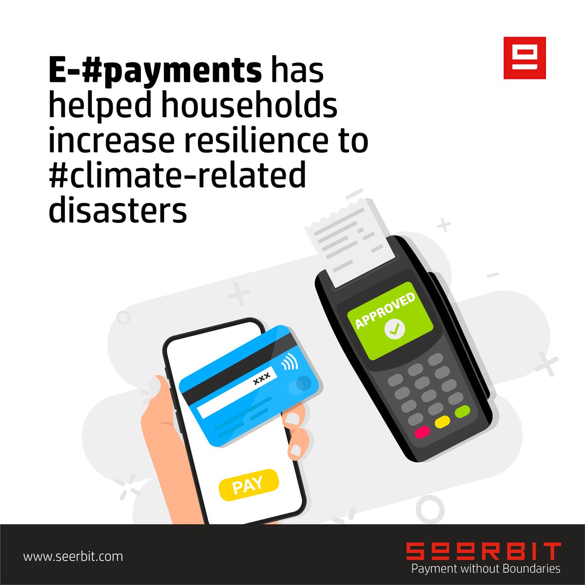 getSeerBit's tweet photo. Did you know that in 2013, recovery efforts after #Typhoon Haiyan in the #Philippines were expedited thanks to mobile money & smart cards?
Households with e-savings recovered faster than those using only cash.
#PaytechForGood #SeerBit #AfricanPayments https://t.co/sn5RFjKuP4