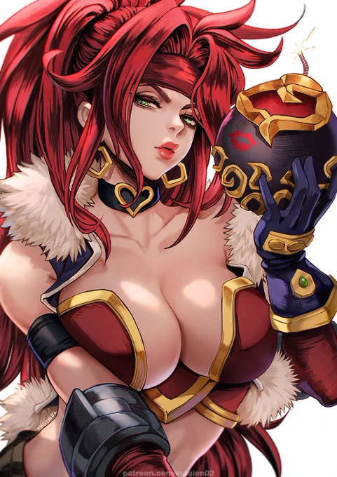 Red Monika  from Battle Chasers!#BattleChasers#RedMonika 
