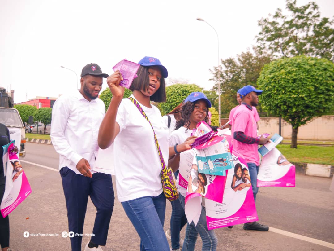 EVA_Nigeria's tweet photo. Photos from EVA and @PathfinderInt road walk in Abuja to increase awareness on the use of female condoms #GFCD #WorldContraceptionDay
We advocate for a youth-friendly and non-judgmental access to #SRHR information and services; https://t.co/JK6i1YsXlb