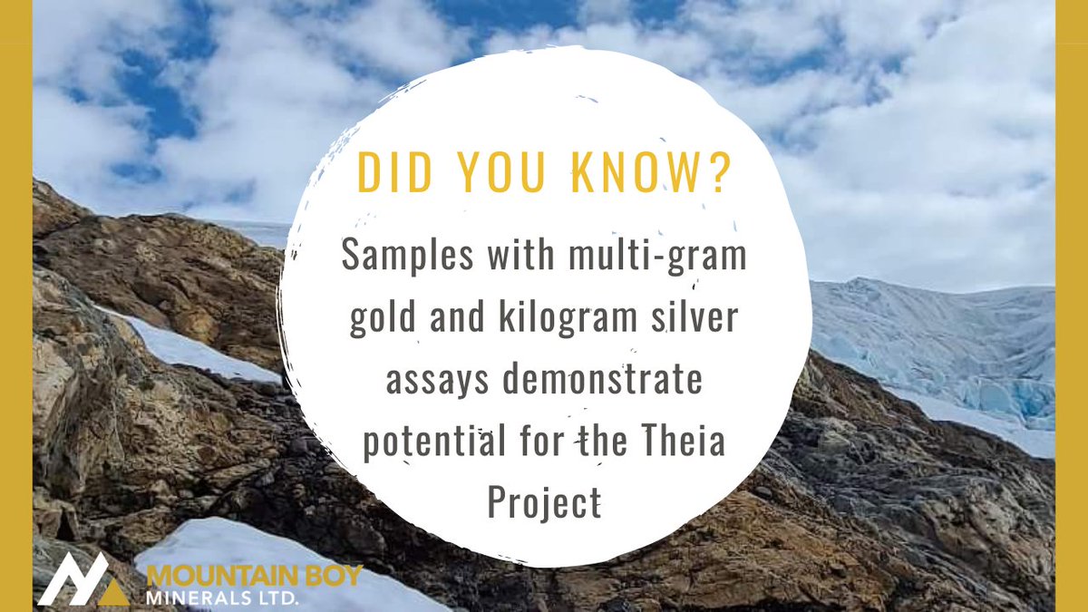 MTBMetals's tweet photo. This year, Mountain Boy's geological team confirmed the historic high-grade silver occurrences on Theia and extended its mineralized trend to 500 meters.
#Theia #ExplorationProgram #Mining https://t.co/QUiMSBuYtG