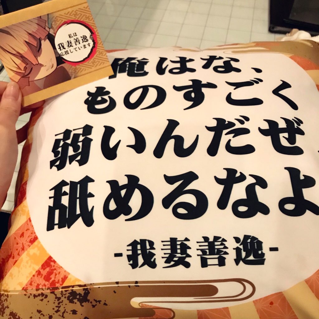 無事帰宅して荷ほどきしつつ「そういや初めて行った時のレポしてなかったな…」と思い出したので、この流れに乗って振り返り😌

前はコロ…が酷くなる前だったから、入口に藤の花飾ってあったり空き席に推しクッション鎮座してたりで吃驚&amp;盛大にフいた思い出。
サイズ(物理)も声もデカいクッション🙄 