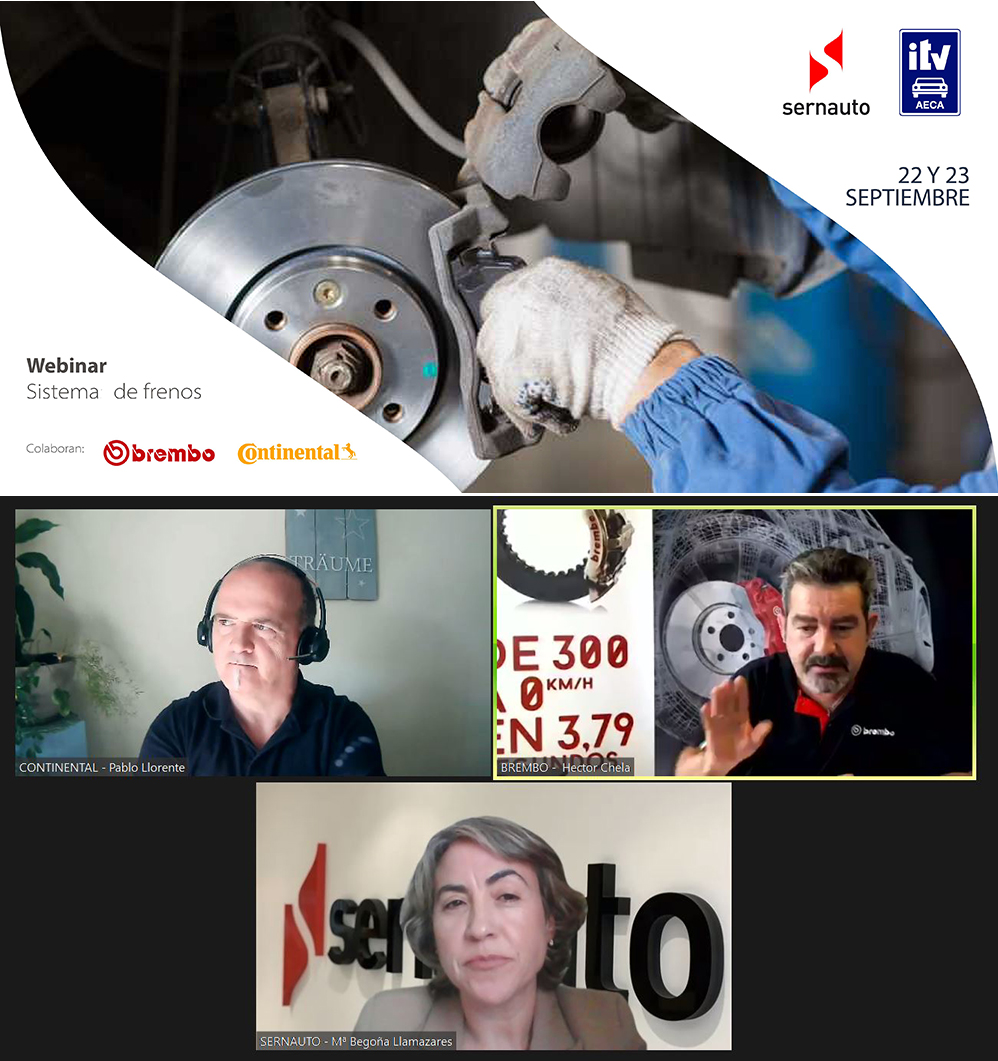 sernauto's tweet photo. 🚘🛑¡Mejoramos el conocimiento del sistema de frenos que tienen los técnicos de la ITV! Estupenda experiencia la de los dos cursos organizados conjuntamente desde @Sernauto con @Aeca con la colaboración y conocimientos de @BremboBrakes  y @continental_esp. https://t.co/QYrl05uLYA