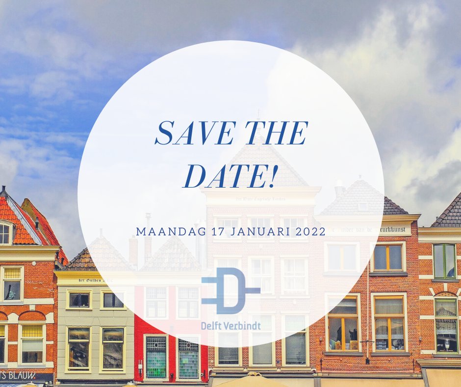 DelftVerbindt's tweet photo. Helaas gaat De Kracht van Delft Verbindt, hét Delftse ondernemersevent, van maandag 4 oktober niet door. Maar gelukkig staat ons volgende evenement alweer gepland op 17 januari. Kom je ook? Meld je dan aan op https://t.co/Xkbi2wu8Nw. https://t.co/3BhM3uH5AI