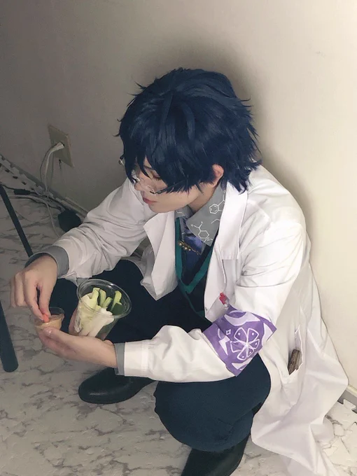 野菜スティックポリポリレ君
※ cosplay / コスプレ/ 🥼🌱😺 
