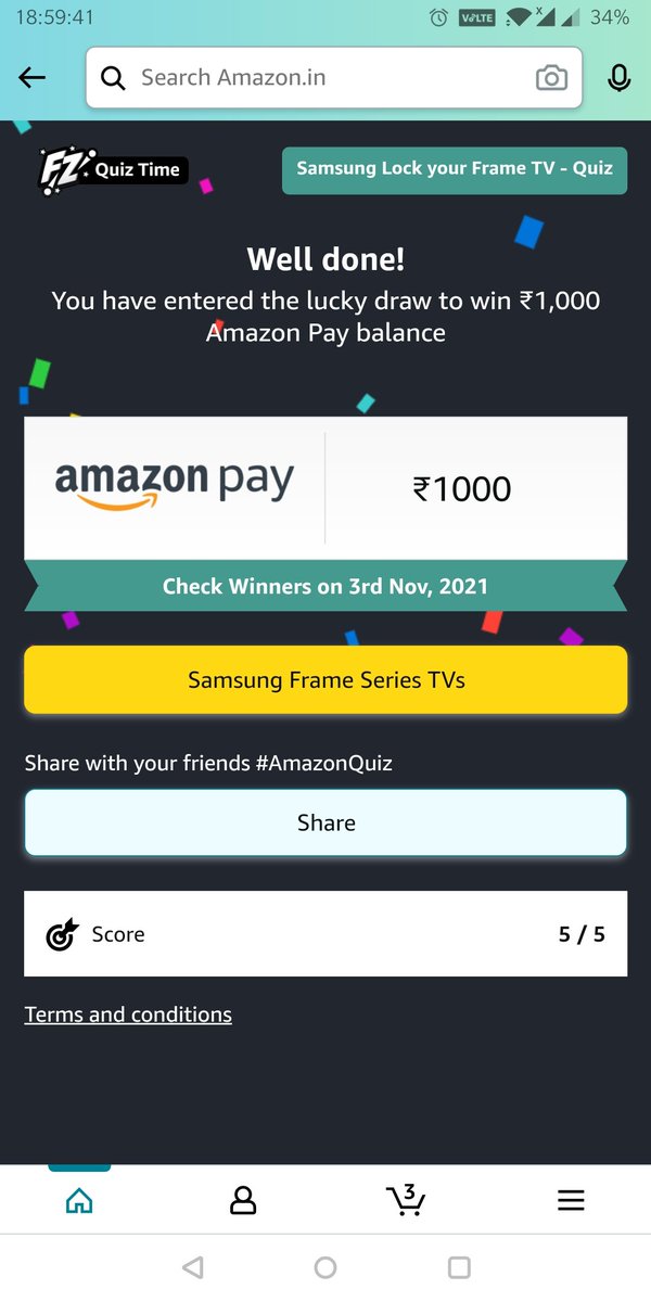 SakyaBangaru's tweet photo. Done 👍🏼@SamsungIndia @amazonIN #LockYourFrame https://t.co/Wckvzd6n1u