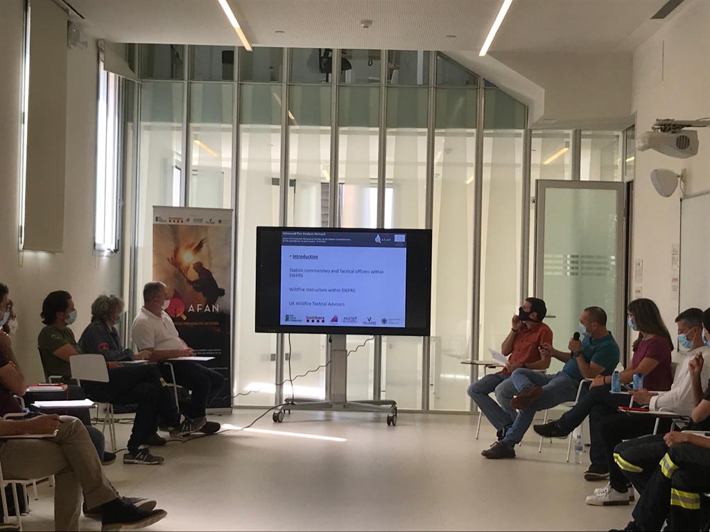 AfanUcpm's tweet photo. The presentations and discussions on Fire analysis Training, Skills and Competences are continuning this afternoon in the #AFANworkshops. 

Speakers from @EntenteValabre @SWFireandRescue @emergprogram @loforestalillo @bomberscat @DREAM_ITALIA_ are leading the debate 👏👏 https://t.co/pVKEif7zQu