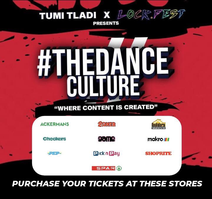RealManKev's tweet photo. The tickets are now available for the #TheDanceCulture I promise you don’t wanna miss out on this one. 29 October 2021 tlabe di ja fatshe.

Click on this link https://t.co/EV9IKVgEMb for tickets 🎟 
@Siyanda_MC @Tumitladi @nomoozlie @Rouge_Rapper https://t.co/NuRat4d9w4