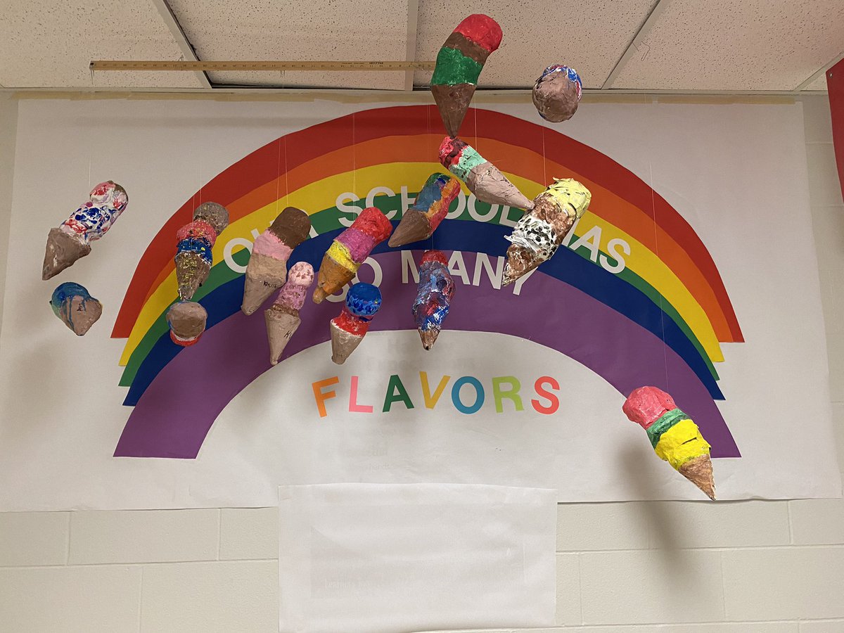 JREJagPrincipal's tweet photo. Very proud of the student artwork produced and displayed in our school. Rock star art teacher Marliese Johnson! Kudos!! @JohnsontownRoad @JREMrWheat @Mrs_Schulten @JCPSAsstSuptES @DesiB1908 @JCPSKY @kids_inspire @EricaMcGowan15 @mr_adams31 @JCPSRenee https://t.co/c6Wiw0G5cJ