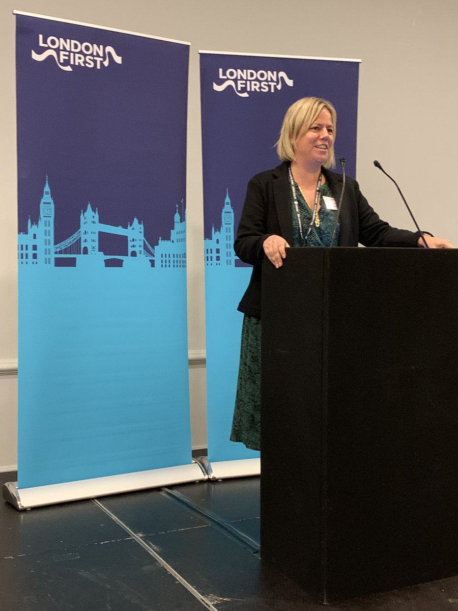 muniya_b's tweet photo. .@Katja_Hall @CapitaPlc tells @London_First @UKLabour reception with @MayorofLondon how important it is to build a greener, fairer better connected capital https://t.co/S4lp7dIq32