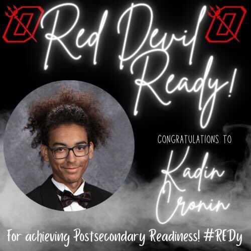 DigitalDevil1's tweet photo. Congratulations to these OHS Seniors who are #RedDevilREDy
These students have met the requirements for postsecondary readiness! #FILD https://t.co/WGHTDm1dbM