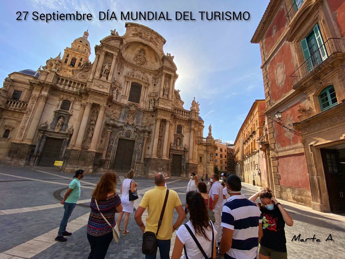 #DiaMundialDelTurismo #Murcia ⛪ #RegiondeMurcia 🏖 una gran oportunidad para seguir apoyando al #turismo, nuestro rico patrimonio cultural y nuestra gastronomía. #HazTurismos 😍 #Gracias