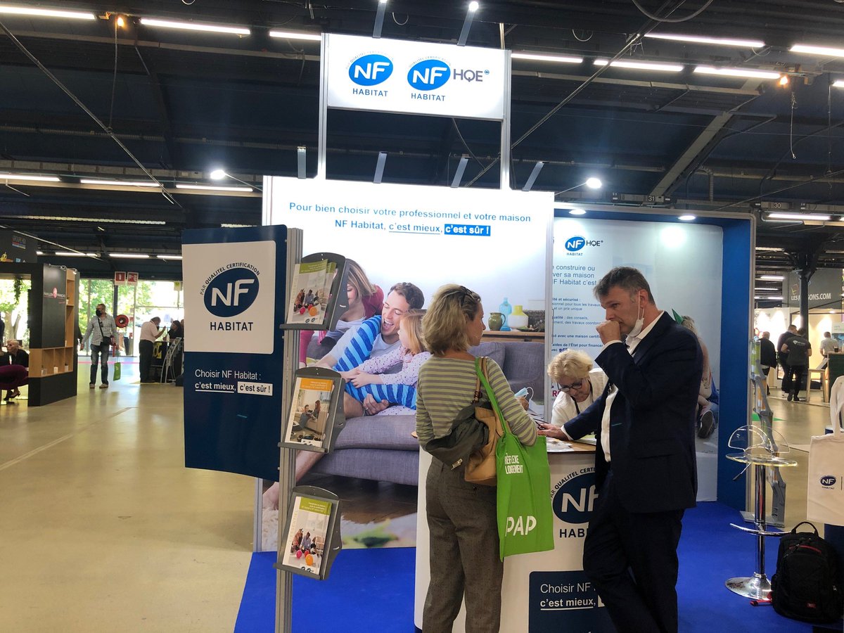 groupeQUALITEL's tweet photo. ✔️ CERQUAL Qualitel Certification était présent ce week-end à la 11ème édition du Salon Maison au Parc Floral de Paris. Merci à tous d’être passé sur le stand de l’équipe CERQUAL qui à été ravie de pouvoir répondre à vos questions ! 😊
#salonmaison #faireconstruire #cerqual https://t.co/ex8AMAa59n