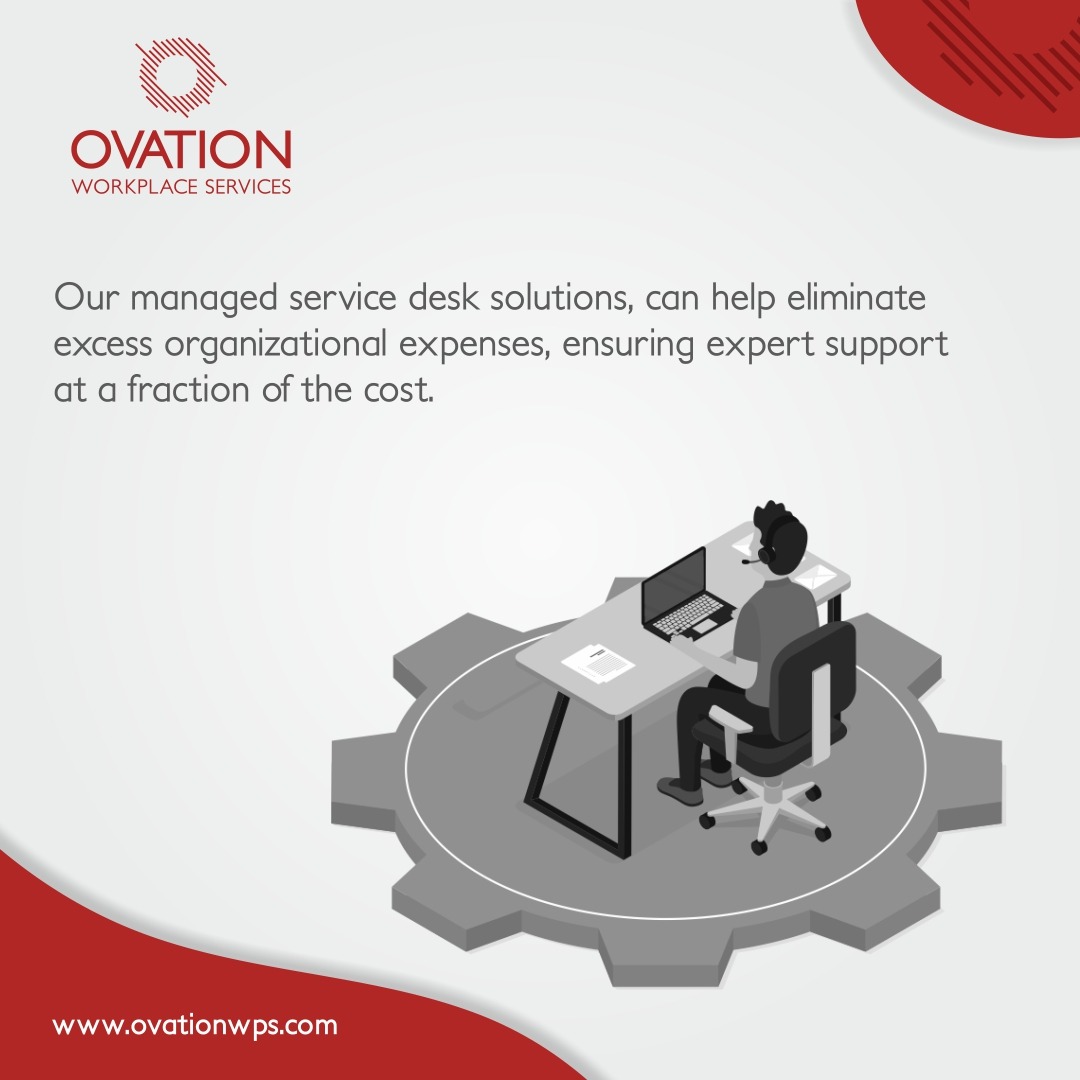 Ovationwps's tweet photo. Our managed service desk solutions can help eliminate excess organizational expenses, ensuring expert support at a fraction of the cost.
For more details connect with us on https://t.co/xtAUyD8LD7

#ovationworkplaceservices #ovationwps #technicalsupportservices #techsupportteam https://t.co/z0cSqg89aQ