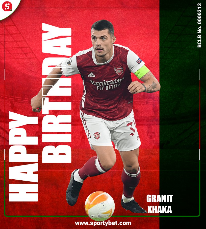 Happy Birthday, Granit Xhaka        