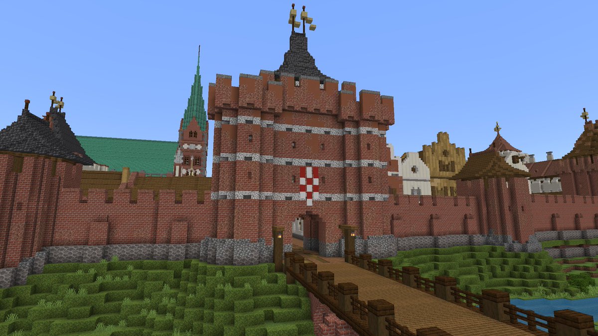 BuildHistorical's tweet photo. City gate 🏰
#Minecraft https://t.co/A9mvBmwoXf