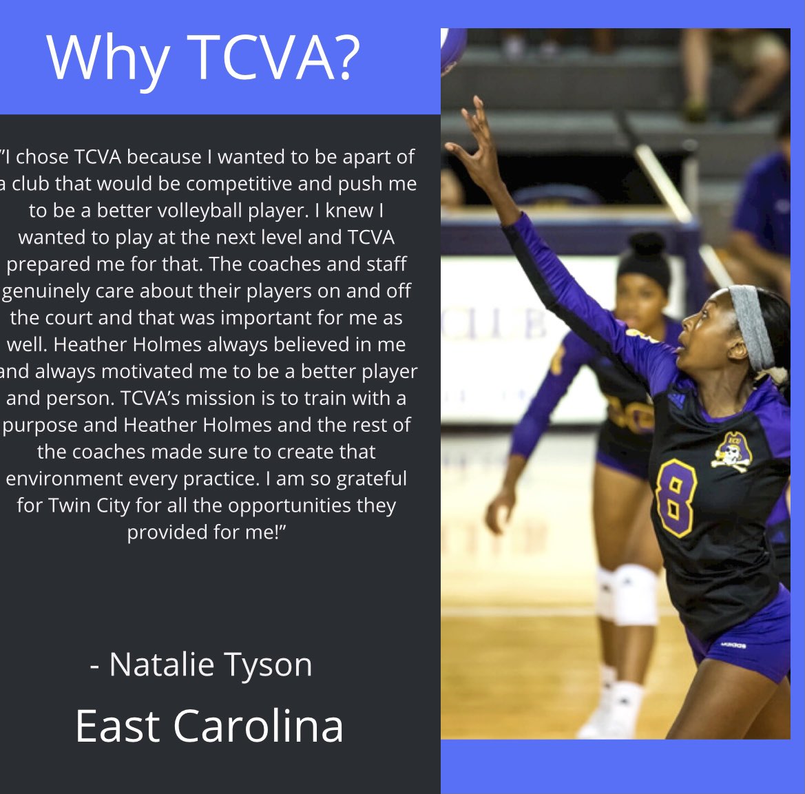 twincityvb's tweet photo. Why TCVA? https://t.co/hlPeRBSASh