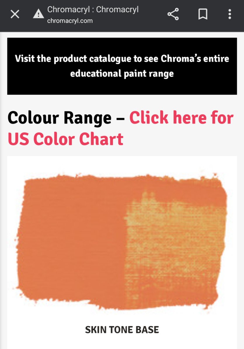CaptMopps's tweet photo. @ChromaInc Made in Australia and bought in New Zealand. 

You also might want to look at updating your website and PDF colour chart download too. https://t.co/qoYk0HsS10