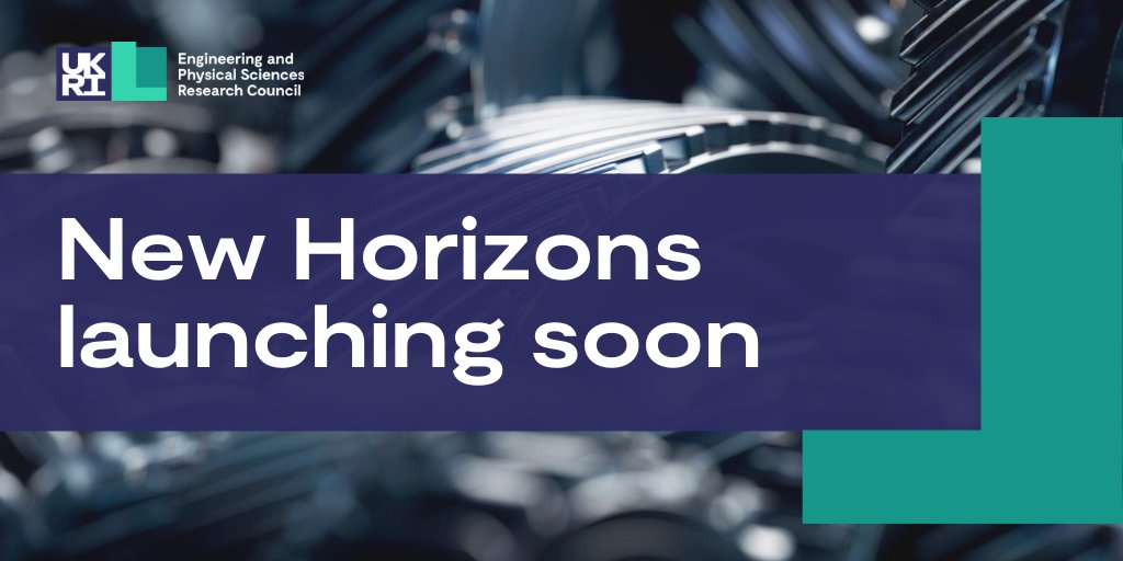 Following the pilot of the New Horizons scheme in 2020, we're excited to announce we'll be launching the second phase this year! The focus will be on #Engineering and ICT themes, and only a one-page outline is needed for the first stage.

Find out more: orlo.uk/XKHqW