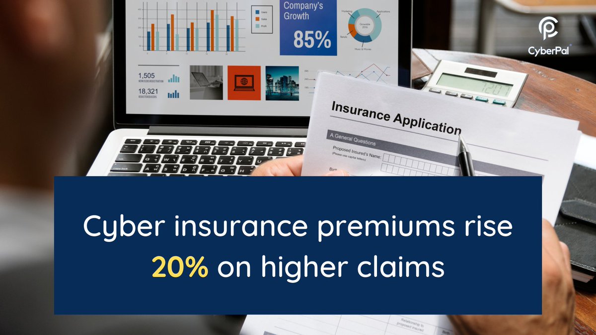 AppCyberpal's tweet photo. The rising prices of cybersecurity insurance have slowed down the adoption as the orgs are more focused on increasing cybersecurity than paying the insurance premium.

Sounds like you? - https://t.co/tOCSd7wugD

#technology #cybersecurity #cyberattacks #infosec #infosecurity https://t.co/PbSmgsYZfu