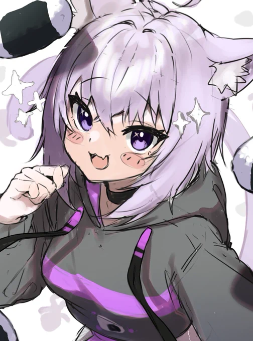 久々に通常衣装のおかゆん描きたくなったカラーラフ✍️ 