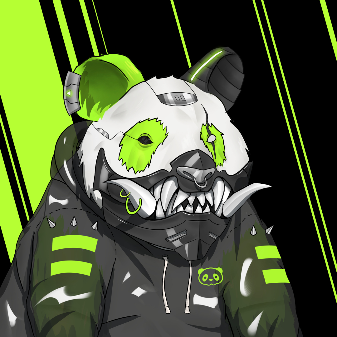 Pandart_crew's tweet photo. NEW Unique panda Available! ✨
Own one and be part of the panda crew! 🐼
Exclusive edition for Lore contest 01 @PRJKTNEON 
LIMITED EDITION  1/1 "Cyberpanda #15" 🔋
https://t.co/I8uwEw1id5

Mint on 
@objktcom @hicetnunc2000
#nft #nfts #nftcollectors #objkt  #tezos #hicetnunc2000 https://t.co/dX4p9kWyUb