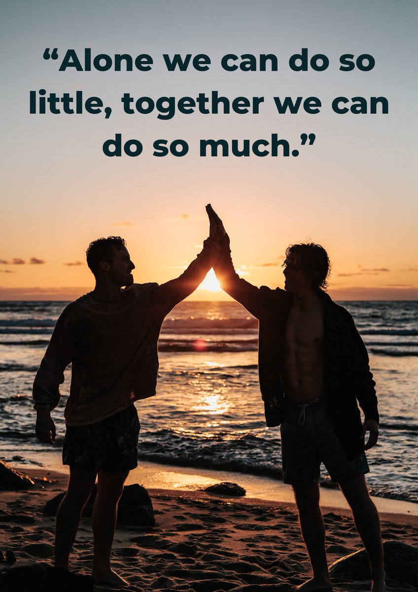 "No one can whistle a symphony. It takes a whole orchestra to play it. "

With the climate emergency it is the same, we must not confront but collaborate with each other because together we are stronger! We owe it to the planet!

#ClimateAction #savetheplanet #environment
