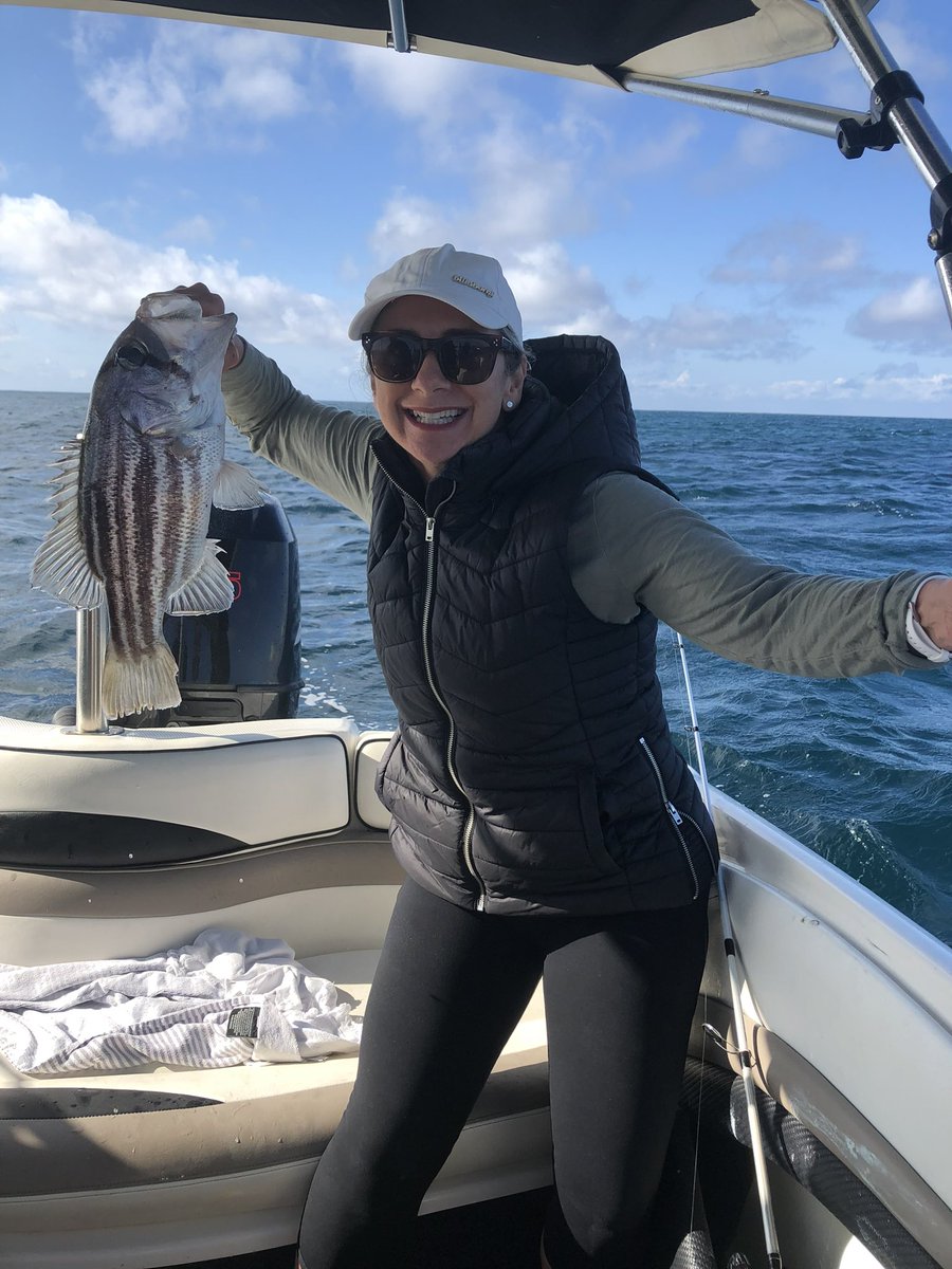 SandraBrewerWA's tweet photo. Fishing in #Rotto! Great fun. 🎣 Don’t worry, threw this one back. ☺️ #Perthect https://t.co/qgUJha3pjv