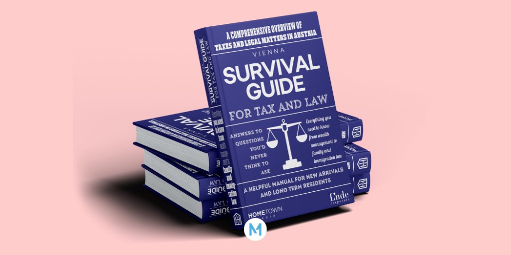 metropole_vie's tweet photo. 🥴 Need help navigating Austria’s legal and tax system?

📖 The Vienna Survival Guide for Tax and Law, a comprehensive English-language guide coming this fall, is here to assist you in all your legal and financial questions! 

🛒 Pre-order yours at https://t.co/L5tkamKHFh https://t.co/7SbifGj6BB