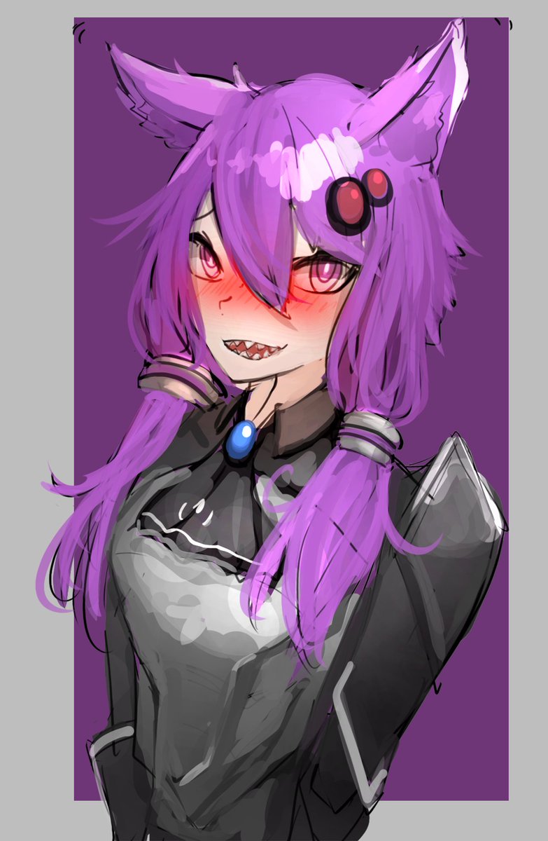 支援絵:ケモミミゆかり
全力で明るく可愛く描いた..._(:3 」∠)_ 