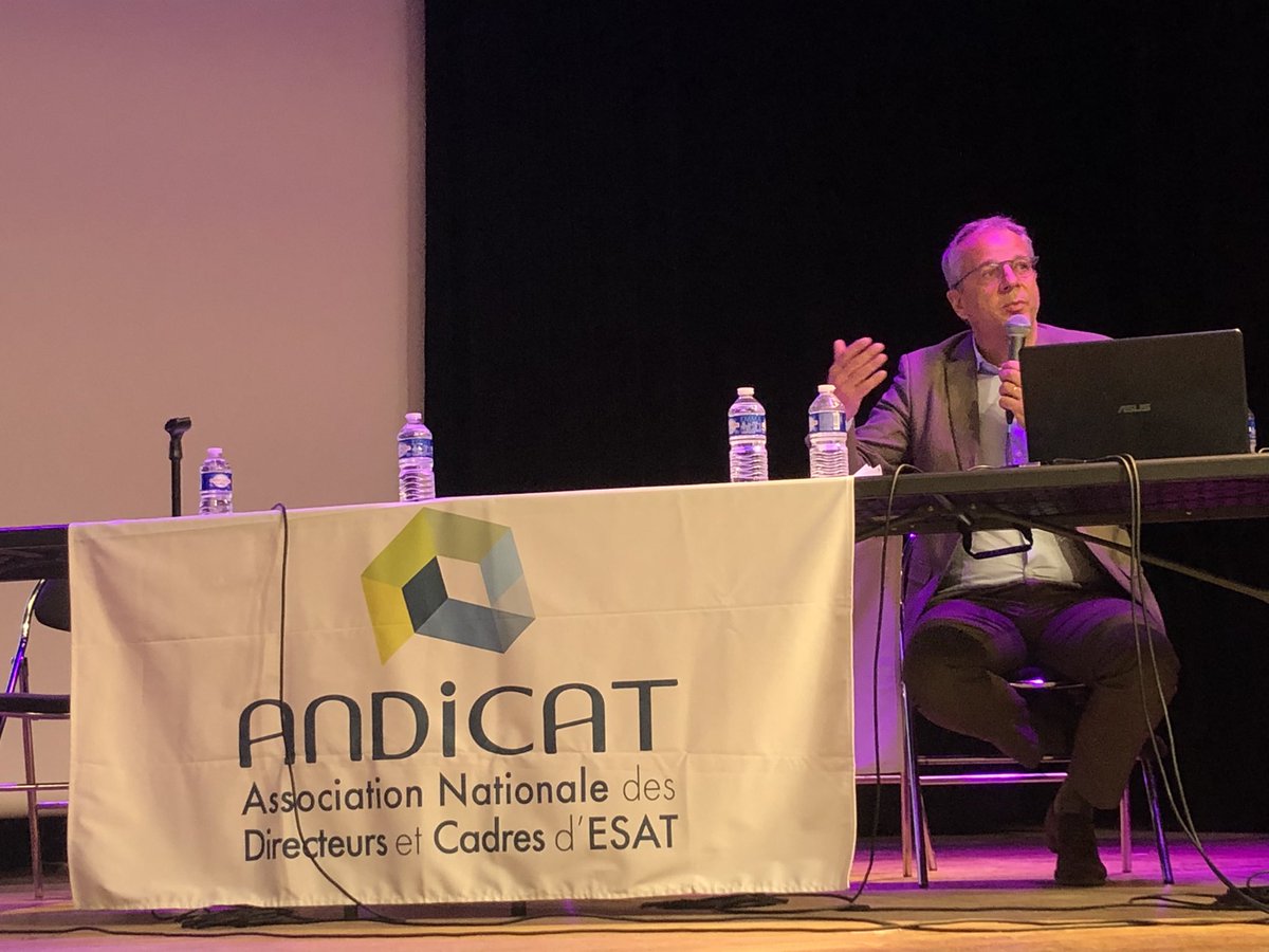 andicat_asso's tweet photo. Intervention de @SerpetteJ DG ADAPEI 27 vers un #ESAT plus inclusif https://t.co/q42qJffoJB