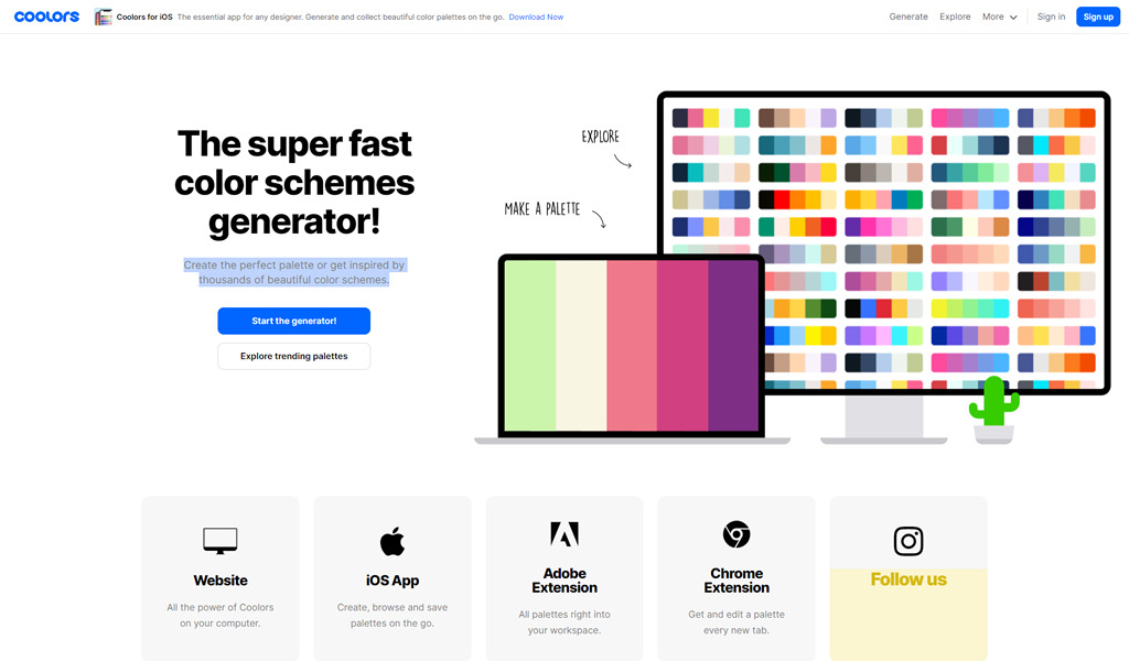 10 Color Palette Generators & Tools For Your Web Design Projects > 1stwebdesigner.com/10-color-palet…

#ux #ui #uxdesign #uidesign #webdesign #color #colorpalette #designsystem #productdesign #mobile #appdesign #layout #visualdesign #prototype #uxtools #adobe #figma #sketchapp #userresearch