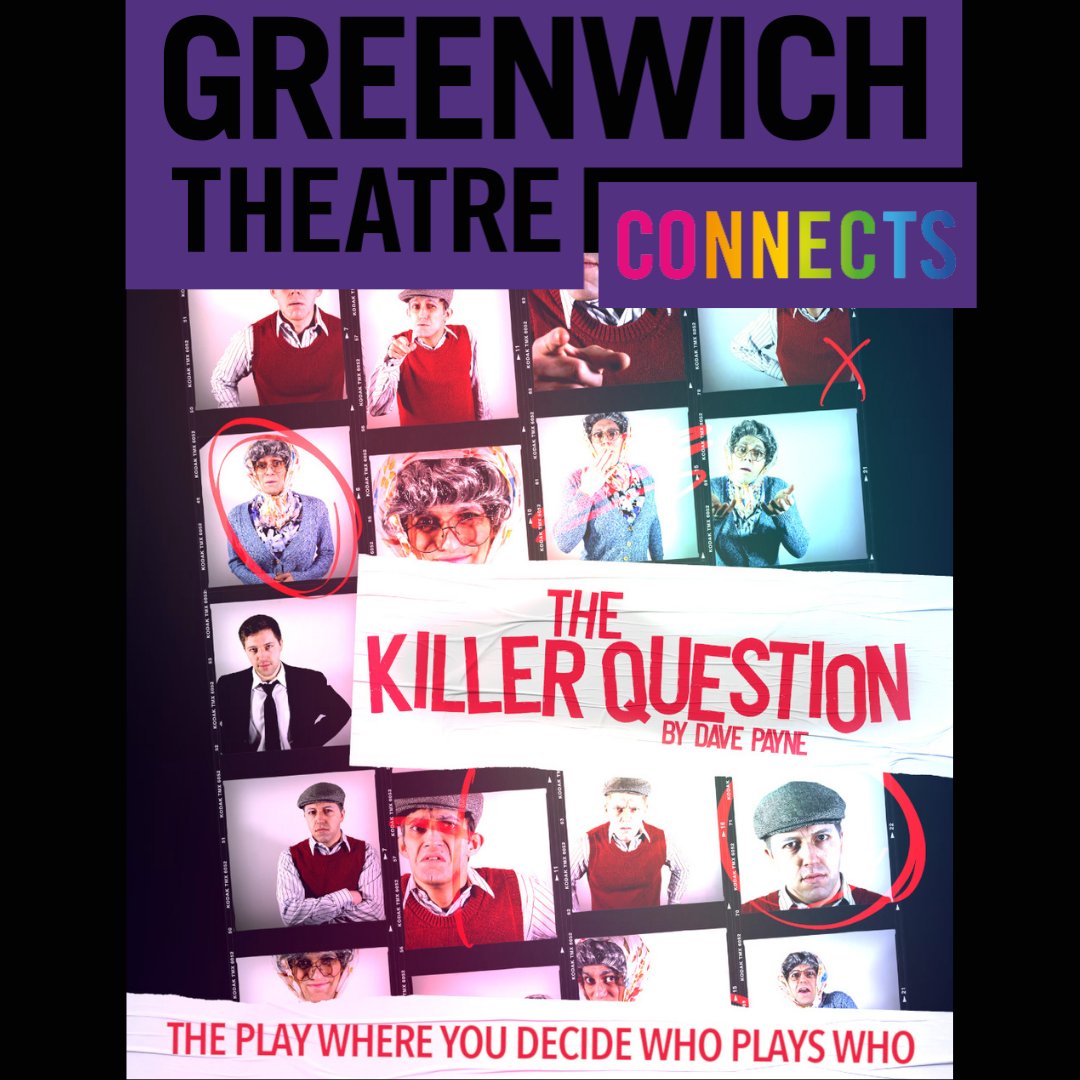 JustSomeTheatre's tweet photo. Check out 'The Killer Question' tour schedule for this week 👇 Which show will you be coming to?

28th-30th September - @GreenwichTheatr 
1st October - @aberystwytharts 
2nd October - @theatresevern 

Grab your TICKETS here 👉 https://t.co/h1r9804reO
#KillerQuestion https://t.co/5LUjBrZFcQ