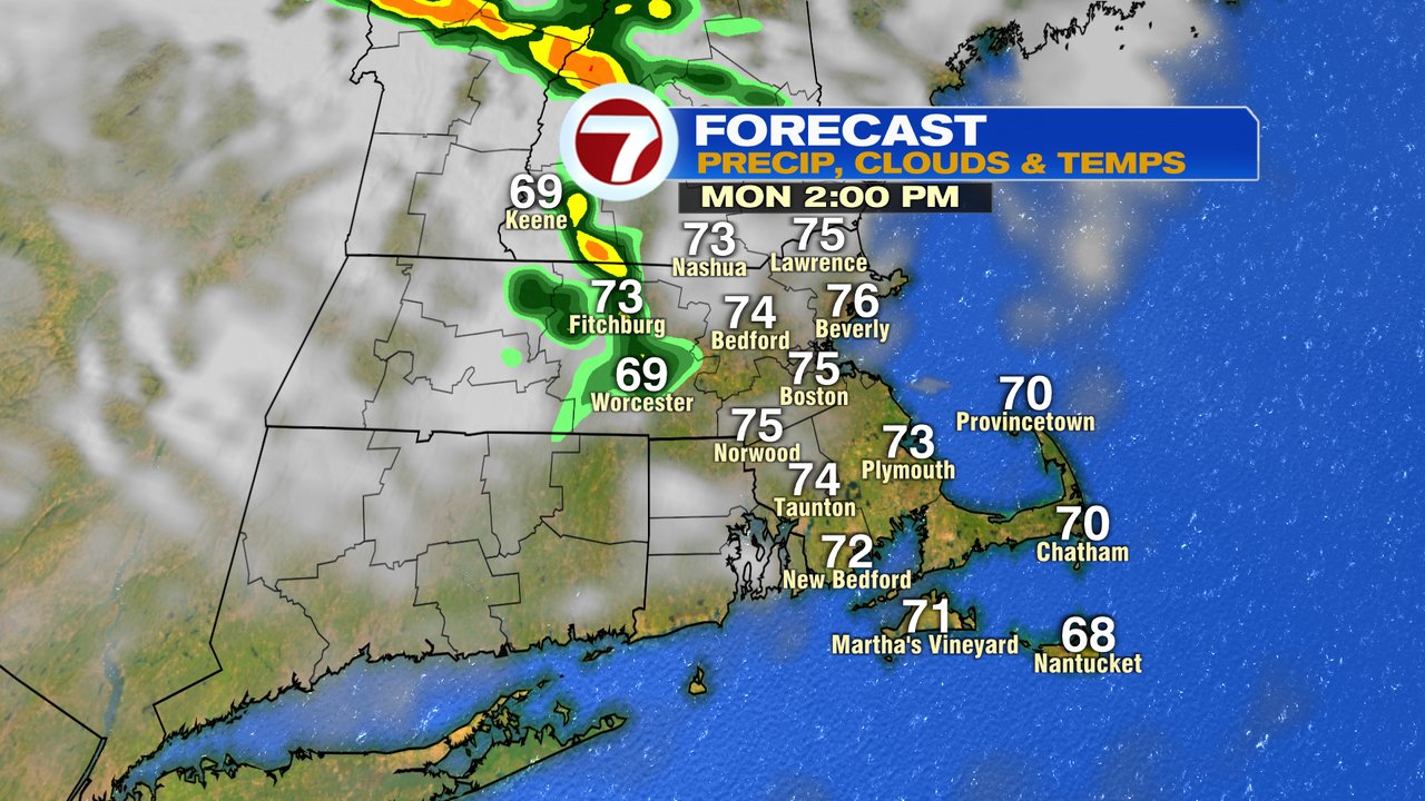 Fall Fade In Temps This Week Boston News, Weather, Sports WHDH 7News