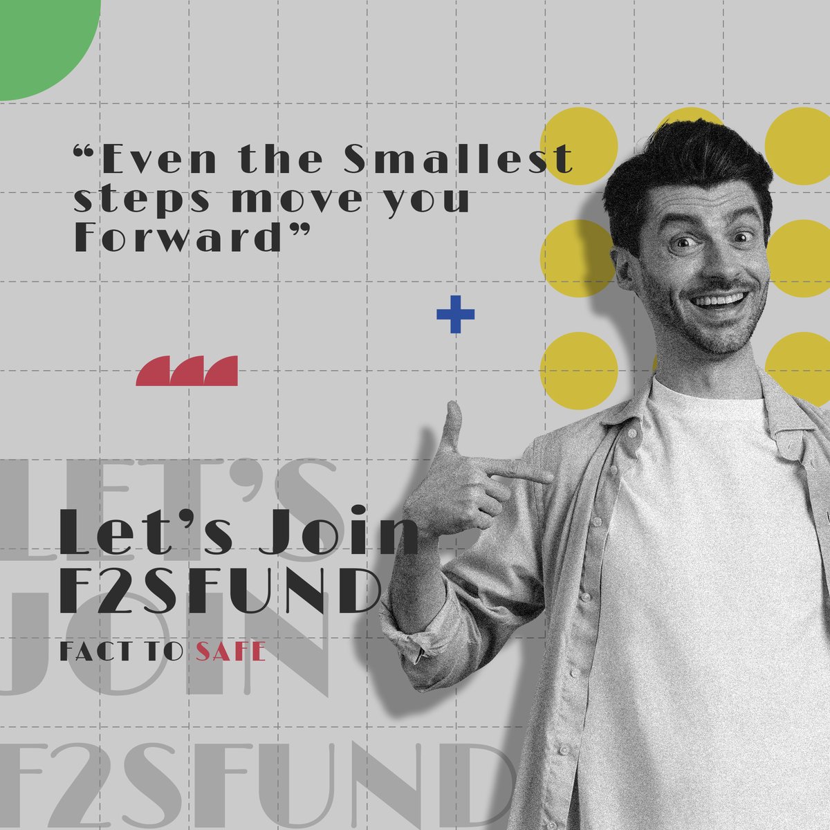 F2Sfund's tweet photo. Small progress is better than no progress at all. Success comes in taking many small steps. If you stumble in a small step, it rarely matters. 𝗘𝘃𝗲𝗻 𝘁𝗵𝗲 𝘀𝗺𝗮𝗹𝗹𝗲𝘀𝘁 𝘀𝘁𝗲𝗽𝘀 𝗺𝗼𝘃𝗲 𝘆𝗼𝘂 𝗳𝗼𝗿𝘄𝗮𝗿𝗱.
Join the community now. #F2SFund https://t.co/O9D75kRjXf
