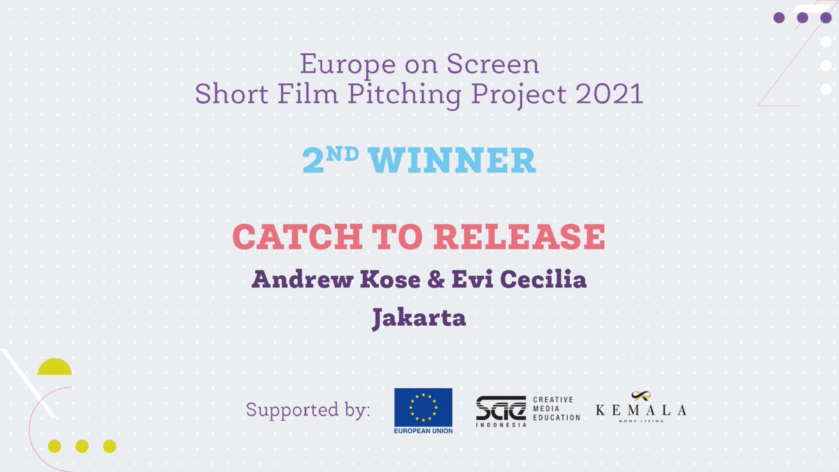 Untuk pemenang ke-2 adalah Catch to Release oleh Andrew Kose &amp; Evi Cecilia

Supported by <a href="/uni_eropa/">EU in Indonesia</a> <a href="/SAEjakarta/">SAE Indonesia</a> #KemalaHomeLiving