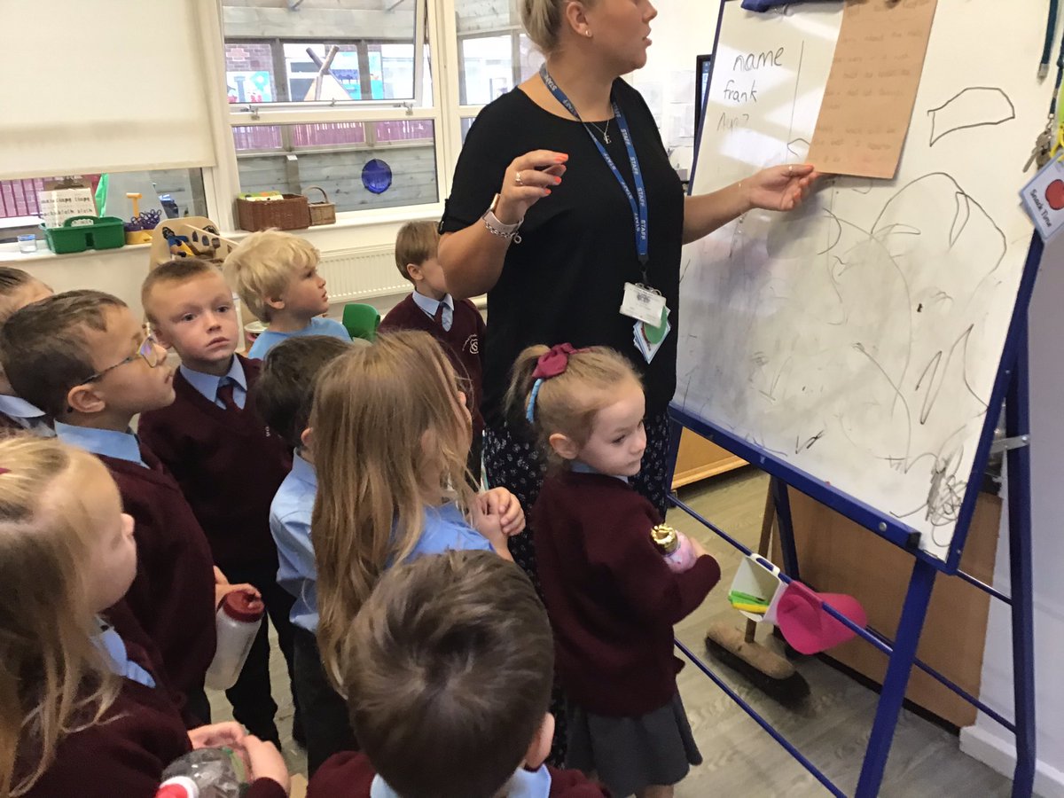 CharlesPrimary's tweet photo. Over night Reception had a visit from ‘The Three Little Pigs’ they left a bit of a mess. This week we will be drawing the characters,building the houses and exploring the book.🐖🐖🐖🐽🐷 #StChEYFS #StChEnglish #StChWriting https://t.co/a20ut5TJPj